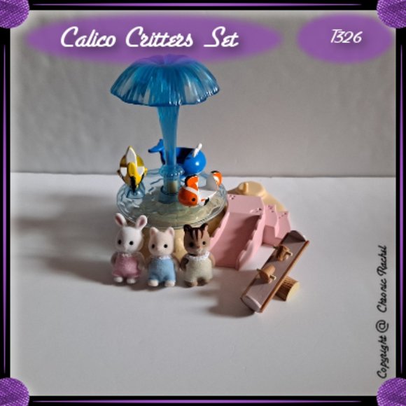 Baby Seaside Merry-Go-Round with 3 Figures and Teeter-Totter - Picture 3 of 6